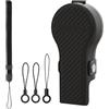 CAZSTYK Elegante custodia per Pocket 4/3 fotocamera digitale schermo e copriobiettivo con morbida fodera interna e cinturino da polso Screen Defender