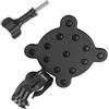 CAZSTYK Supporto a ventosa girevole a 360 gradi per action camera supporto per guida e nuoto Attività multiple Angoli a ventosa per fotocamera sportiva Supporto per auto Window Shot