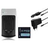 mtb more energy Caricabatteria + Batteria DMW-BCF10E Compatibile con Panasonic Lumix DMC-F2, F3, FH1, FH3, FH20, FH22, FP8, FS6, FS4, FS7, FS8, FS1, FS4, FS6, FS7, FS9, FS10, FS11, FS12, FS15, FS25, FS30..vedi lista