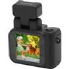 Bewinner Retroscope Mini fotocamera, 1080p HD mini macchina fotografica retrò, piccola fotocamera portachiavi compatta vlog videocamera da viaggio con schermo a colori per vlogging registrazione vita