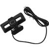 Alasum Webcam USB 1080p Nero in Abs per Computer con Plug And Play | Zoom e Videoconferenze, Design Compatto, Acquisizione Stabile Dell'immagine, Uso Versatile