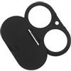 BAZEITFLOW Protezione Privacy Cover Lente Fotocamera Scorrevole per Smartphone Plus Nero Copertura AntiGraffio Compatibile Cellulare Sicurezza Obiettivo Integrata