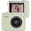 Glomc Fotocamera indossabile per studenti 1080p: fotocamera compatta ad alta risoluzione per tutti! (verde)