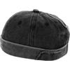 AKOOSY Cappello Senza in Cotone Trattato Berretto retrò per Uomo Cappello Marinaio Classico Design Senza Versatile Berretto da Pescatore Stile Vintage Comfort per Uso Quotidiano