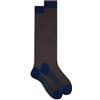 Gallo Calze lunghe uomo cotone vanisé blu
