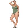 Studio Untold Costume da Bagno con Coppe morbide e Laccetti sul Retro Verde Oliva 50 841241439-50