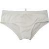 DSQUARED2 Costume da Bagno Slip da Uomo Marchio, Modello D7B455360., Realizzato in Nylon. Bianco