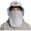 Generico Cappello con Ventola,Visiera Larga Protezione UV, para Nuca Rimovibile e Traspirante | Cappelli da Sole Uomo - per Uomo e Donna, Giardinaggio, Spiaggia, Viaggi, Estate