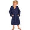 Dorian Home - Accappatoio Bambino Bambina in Microfibra Anallergico, Morbido, Leggero Salvaspazio Assorbente, Rapida Asciugatura con Cappuccio, Tasche, Cintura a Passanti e Gancio, Lavabile (no Stiro)