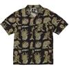 Volcom Fa Tetsunori Short Sleeve Button Down Shirt Camicia, Nero, M Uomo