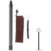 lvifloae 2 m Selfie Stick invisibile Maniglia bullet time Kit impugnatura rotante con asta lunga regolabile per fotocamere Insta 360X3 ONE RS GO 3 ONE X2 ONE R ONE X 7 sezioni Tipo Twist
