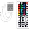 Sarini Telecomando LED 44 tasti DC12V-24V 4 pin 2 porte RGB Controller Box Telecomando IR wireless con ricevitore