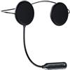 OBEST Cuffie per casco da moto, Bluetooth 5.3, vivavoce con cancellazione attiva del rumore, altoparlante da 30 mm, lunga durata della batteria, facile montaggio per tutti i caschi da moto