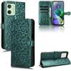 RonRun per Motorola Edge 40 Neo Cover a libro Flip Wallet Custodia in Pelle con Slot per Schede Custodia in Pelle Magnetica Cover per Motorola Edge 40 Neo - Verde