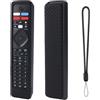 Generic Custodia protettiva per telecomandi Philips RF-402A NH800UP con struttura antiscivolo (nero)