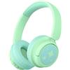 iClever Cuffie Bluetooth per bambini, batteria da 60 ore, 74/85 dBA limite di volume, suono stereo, tipo C, Bluetooth5.4, cuffie per bambini senza fili, con microfono per tablet/viaggi