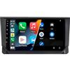 ADIVOX Autoradio Android 14 - Seat Ibiza/Arona 2018-2022 CarPlay e Android Auto, display touchscreen CarPlay da 9 pollici, sistema autoradio multimediale wireless HD | Wi-Fi (T1 (2 GB/32 GB) Q