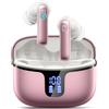 Renimer Cuffie Bluetooth, Renimer Auricolari Bluetooth 5.3 con Driver Dinamico 14.2mm Stereo, 4 ENC Mics Cancellazione Rumore Cuffie Wireless in Ear, 40 Ore Cuffiette, IP7 Impermeabile USB-C Cuffie Senza Fili