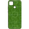 Mixroom - Cover Custodia Back case In TPU Silicone Morbido Per Realme C25Y Fantasia Campo Da Calcio H127
