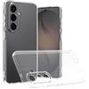 PhoneThrone 1 Cover SAMSUNG S26 PLUS, Custodia Gel Trasparente Morbida Silicone Sottile TPU [Ultra Leggera e Chiaro]