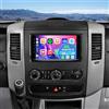 Loddery 2+32G Android 13 Autoradio Stereo per Mercedes-Benz Sprinter 2006-2017 con Carplay Android Auto, 9 pollici Touch Screen Radio Lettore Multimediale con navigazione GPS SWC Mirror Link FM RDS DAB+