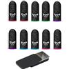 MustuVerve Set di 11 Copridita da Gaming - Copridita Traspiranti per Touchscreen (Resistenti al Sudore) - Disponibili in Rosso, Blu, Verde, Viola e Rosa - Controllo Preciso
