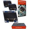 AZDelivery 3 x 1.3 pollici Display OLED I2C SSH1106 Chip 128 x 64 Pixel I2C Modulo di Visualizzazione dello Schermo con Caratteri Bianchi compatibile con Arduino e Raspberry Pi incluso un E-Book!