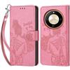 KENHONER Custodia per Honor Magic 6 Lite 5G Cover, Rosa