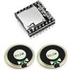 KeeYees Mini MP3 DFPlayer Player Modulo con Altoparlante Tondo 2W 8Ohm per DIY Compatibile con Arduino