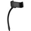Generic Supporto pieghevole con morsetto per telefono con 1 4 viti di montaggio per LED Ring Light Smartphone Android compatibili con smartphone