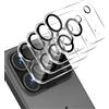 Yenwen 4 pezzi Vetro Fotocamera per iPhone 17 Pro Protezione, Lente Protettiva, Durezza 9H Temperato Fotocamera, Anti-graffio Lente Pellicola