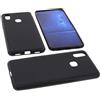 foto-kontor Custodia Compatibile con cellulari Cubot Max 2 2019 Cover in Gomma TPU di Colore Nero
