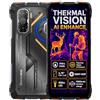 Blackview Smartphone Rugged AI Imaging Termico ROCK 3, 108MP+50MP, Visione Termica Miglioramento AI, 6,78'' FHD+, 32GB+256GB, 10000mAh, LED 400lm, IP68 Telefono Antiurto, Ricarica Wireless, Nero