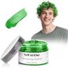 VOLLUCK Cera Colorata per Capelli, Tinta Naturale Capelli per Uomini Donne, Prodotti per Capelli Colorati per Compleanni Cosplay Halloween 120g (Verde)