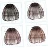 Housoutil Frangia Clip Per Chioma Finta Naturale, Extension Posticci Resistente Al Calore, Pezzo Singolo Per Styling Versatile e Rimodellabile, Adatta Per Uso Quotidiano e Taglio Personalizzato