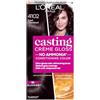 L'Oréal Paris Casting Crema Gloss Hair Dye 4102 Cool Chestnut, confezione da 3