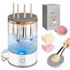 Sweetone Pulisci Pennelli Make Up, Lava Pennelli Make Up Elettrico, Pulitore Pennelli Trucco Pulizia Rapida, USB Pulizia Pennelli Make Up, Adatto a Tutti i Tipi di Pennello