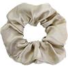 Wambere 2 pezzi Scrunchies, elastici per capelli, colore solido, accessorio per coda di cavallo, accessorio per capelli, copricapo, per donne e ragazze, grigio