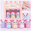 FANFALUV Set di smalti per unghie per bambini, 10 colori, atossici, ad asciugatura rapida, a base d'acqua, per bambini, kit regalo per bambine (macaron, 1)