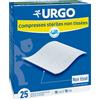 Urgo - Impacchi sterili - Non tessuti - Confezione da 25 bustine da 2 compresse - 10 x 10 cm