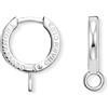 Thomas Sabo Charm Club Thomas Sabo Silver Diamond Silver Mini Charm Hoop H2011-001-21