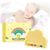 Nurvidis Palline Da Bagno, Bombe Da Bagno Frizzanti Con Formula Idratante, Bombe Rilassanti Con Formula Delicata Sulla Pelle, Indispensabili Per Il Bagno, Rainbow Cloud Bath Salt Ball, Per Donne, Casa, Viaggi