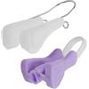 PartyKindom 2pezzi Correttore Nasale in Silicone Clip Per Naso Storto e Abbellimento Del Naso Strumento Per Sollevare e Modificare La Del