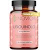 NOVIQA Coenzima Q10 Ubichinolo ad Alto Dosaggio 60 Capsule Vegetali Made in Italy