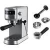 ELECTROLUX - Explore 6 E6EC1-6ST Macchina da Caffè Espresso Manuale 15 Bar con Montalatte e Thermo Block Inox - SPEDIZIONE GRATUITA