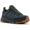 Columbia Peakfreak Rush Outdry, Scarpe da Trekking ed Escursionismo a Vita Bassa, Abete Blu/Caramello, Taglia 40