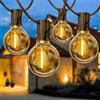 Torkase Catena Luminosa Esterno 33M/110FT, G40 Luci da Esterno Giardino con 50+2 LED, 2200K Bianco Caldo Impermeabile Catena Luci Esterno, Adatta per Festival Matrimoni Feste Giardini Terrazze