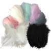 KASESSS 200 Pezzi Piume Decorative, Morbido Piume Nere, Piume Bianche Naturali, Soffice Piume Colorate, Piuma Artigianali per Matrimoni Acchiappasogni Casa Feste Carnevale Costumi Copricapo 6-15CM