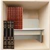SUNUCO Inserto rialzo per libri in brossura compatibile con unità Ikea Kallax, inserti ripiani per una migliore organizzazione dei libri,