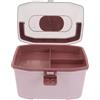 PRETYZOOM Scatola Porta Medicine da Casa Organizer Multifunzionale con Maniglia in Pp e Abs con Scomparti Divisori per Pillole e Forniture di